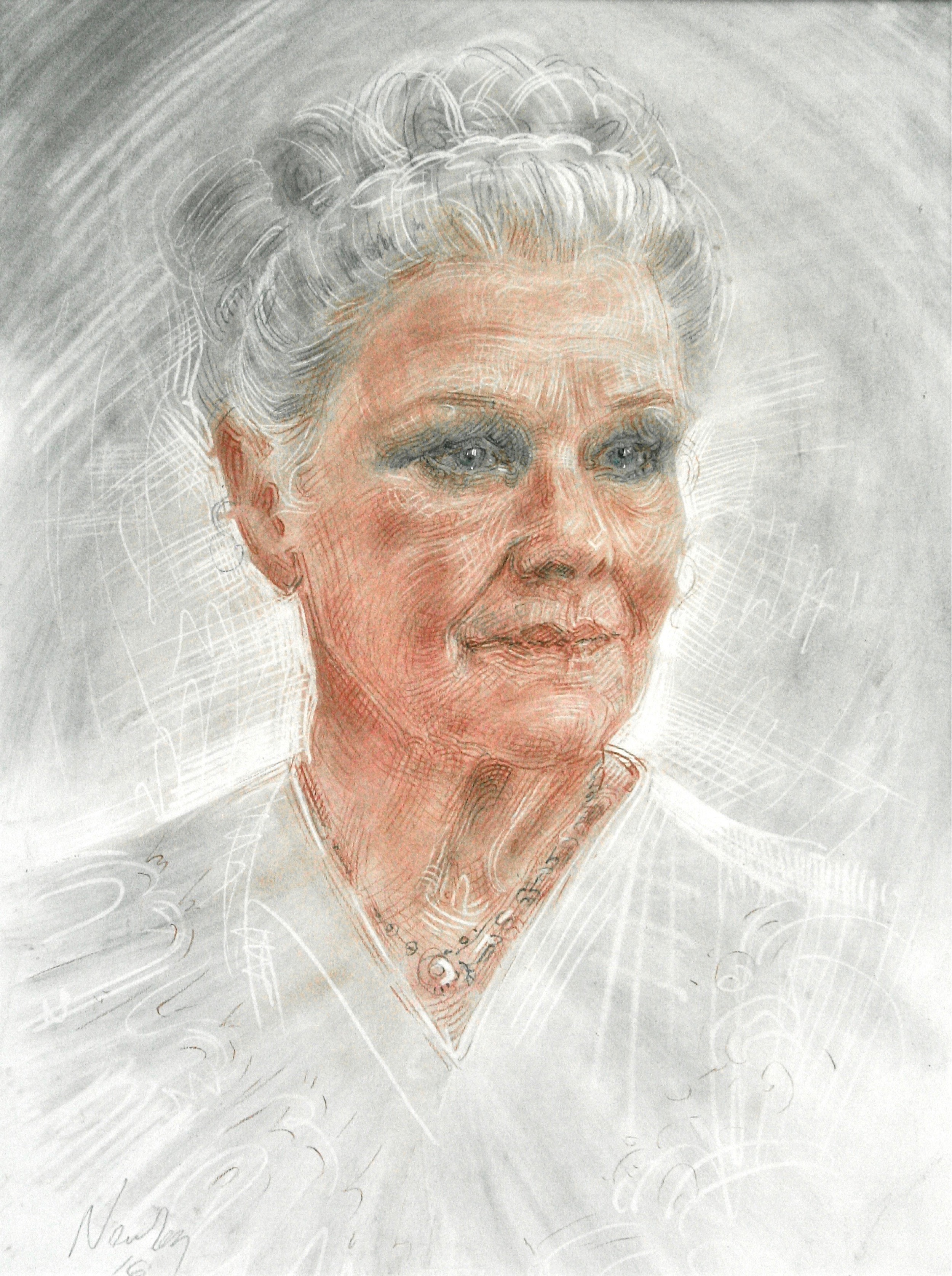 Alex-Newley-Drawing-Dame-Judy-Dench