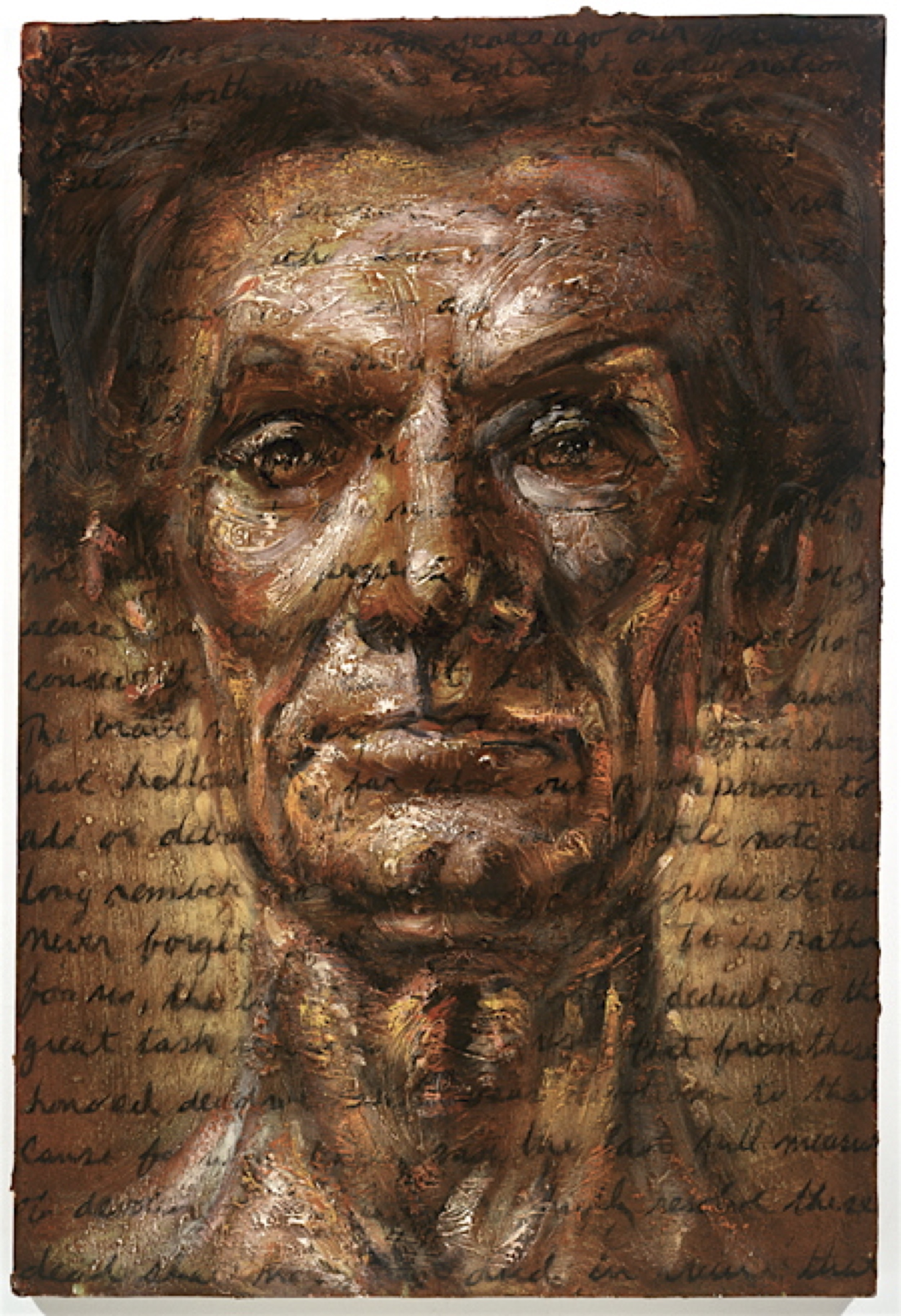 painting-alexander-newley-Head-of-Lincoln