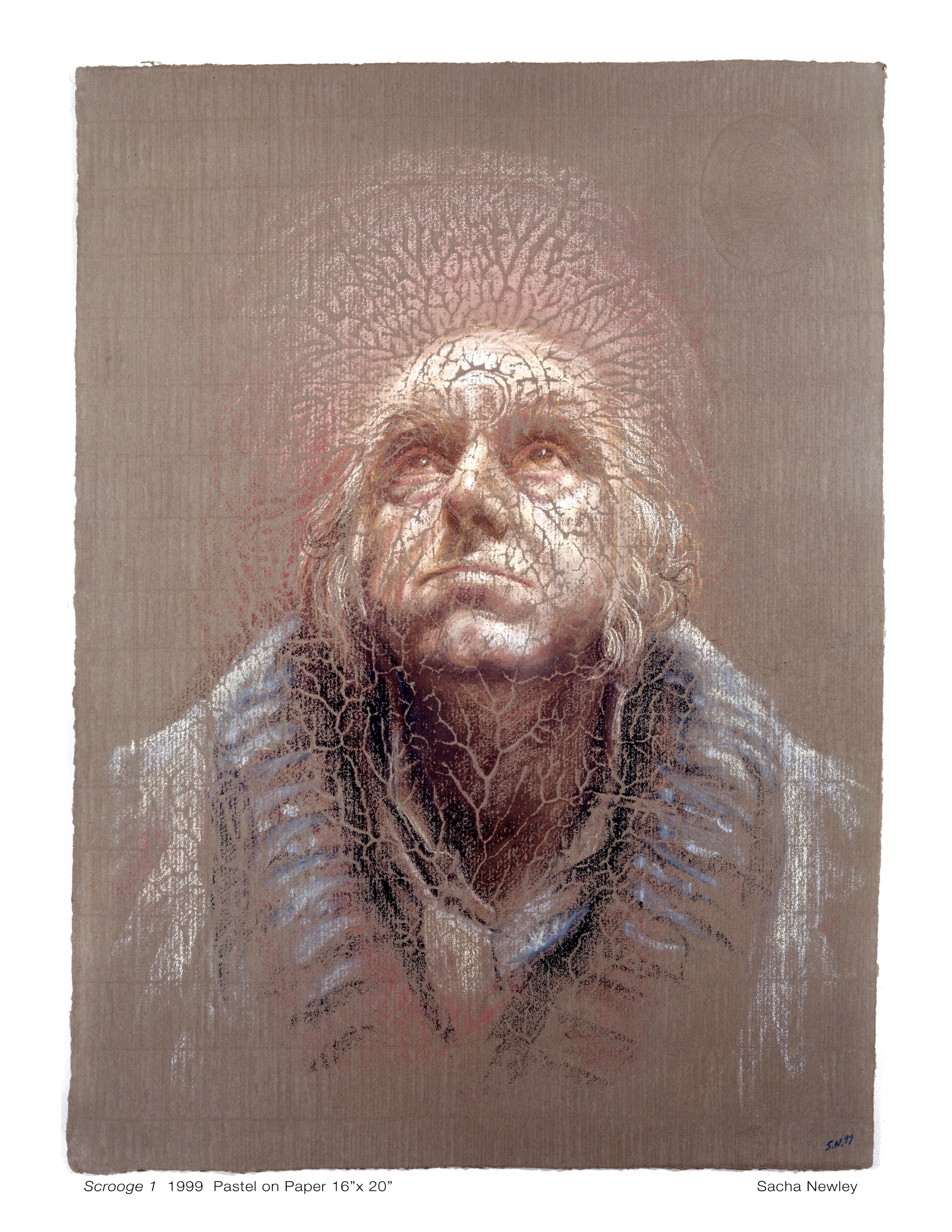 painting-alexander-newley-Scrooge-Pastel